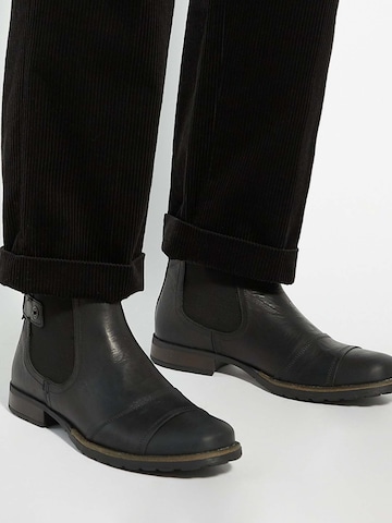 Chelsea Boots 'Saltwood' Dune LONDON en noir