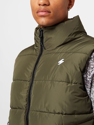 Gilet Superdry en vert