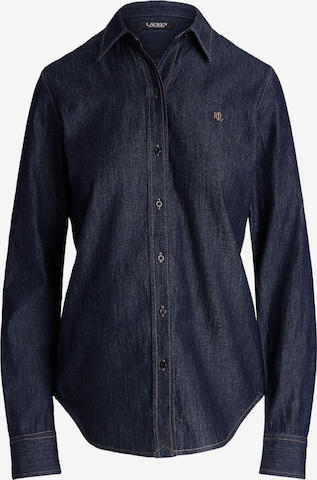 Lauren Ralph Lauren - Blusa en azul: frente