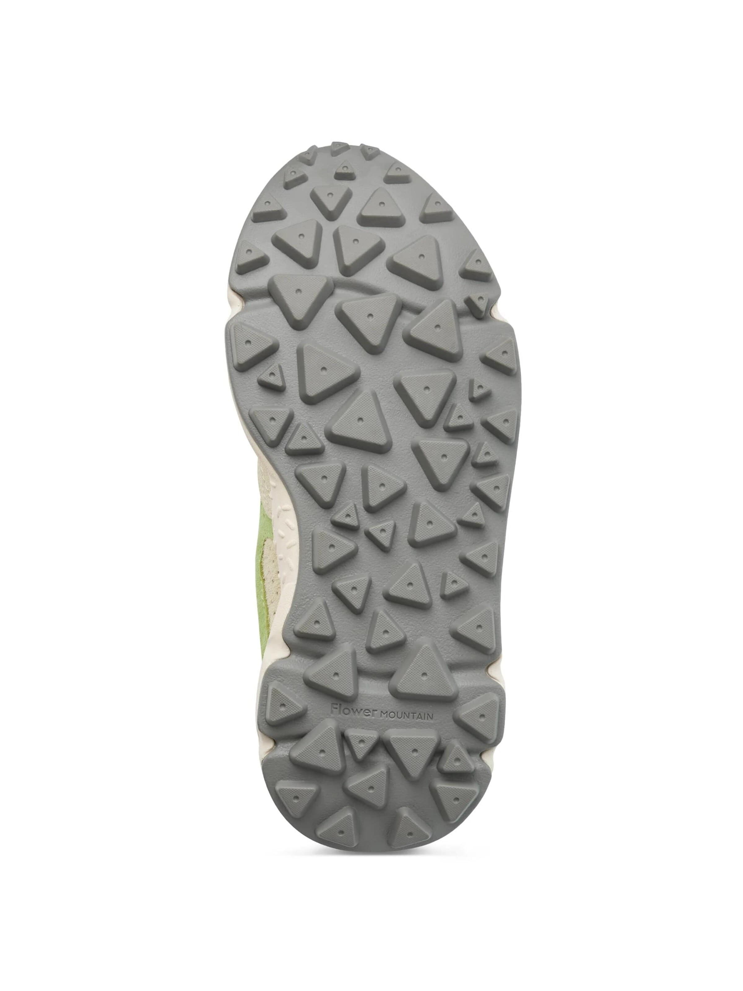 Flower Mountain Lace-Up Shoes 'YAMANO 3 WOMAN' in Yellow: front