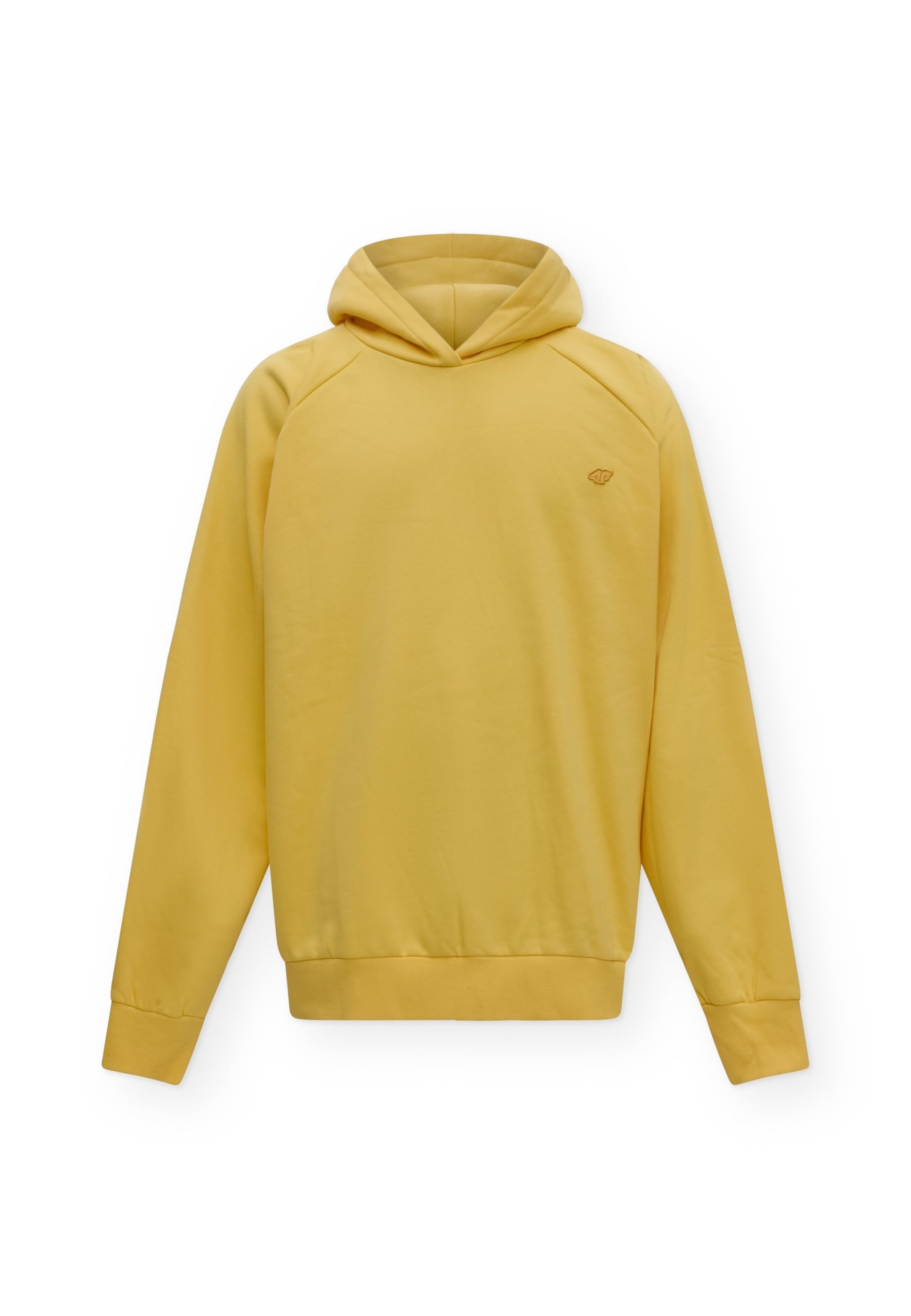 4F Sportsweatshirt in Gelb: Vorderseite