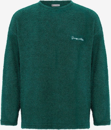 Pullover di Dandalo in verde: frontale