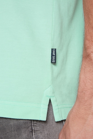 CAMP DAVID Poloshirt in Grün