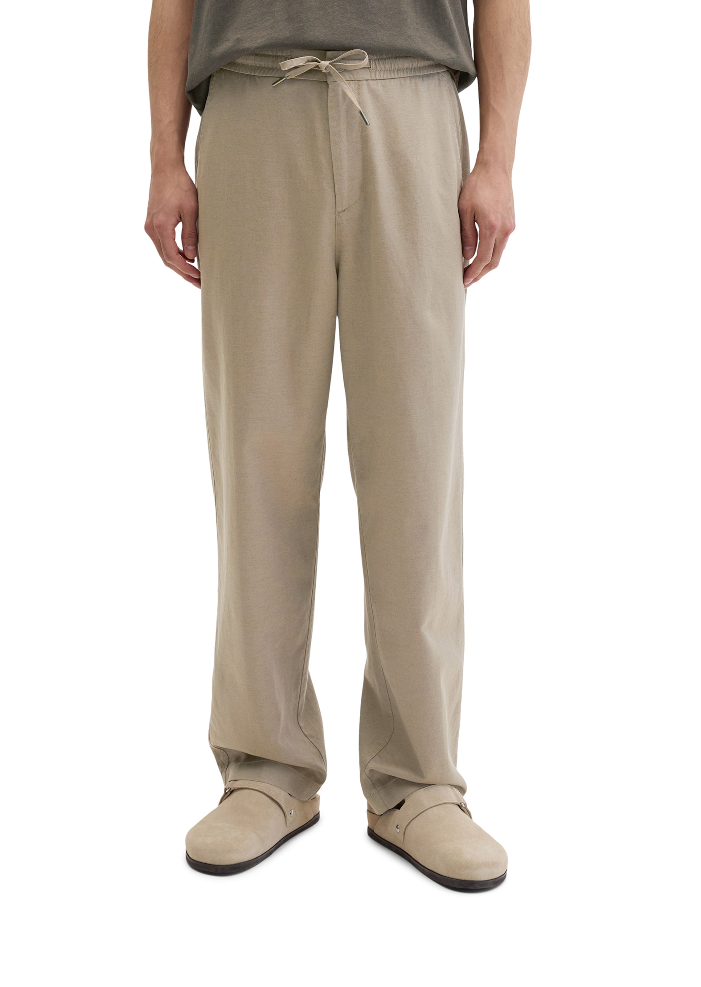 Marc O'Polo Loose fit Chino trousers in Beige