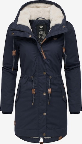 Ragwear Winter Parka 'Canny' in Blue: front