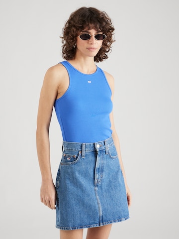 Haut 'Essential' Tommy Jeans en bleu : devant