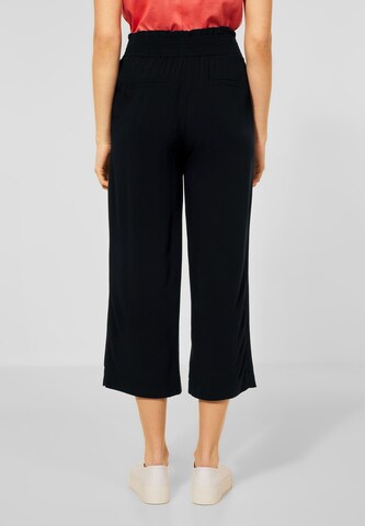 STREET ONE Wide leg Broek in Zwart