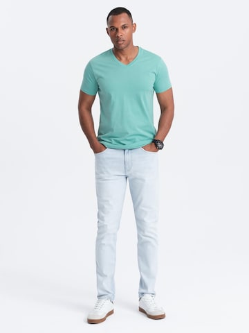 Ombre Shirt in Blauw