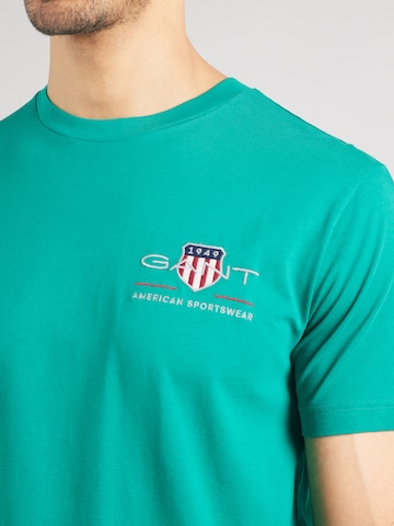GANT T-Shirt in Grün