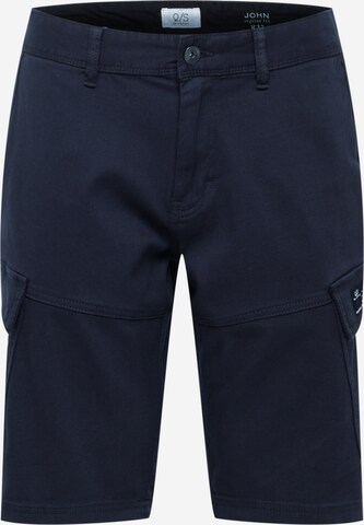 QS Regular Shorts 'John' in Blau: predná strana