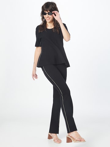 Club Monaco Flared Pants in Black