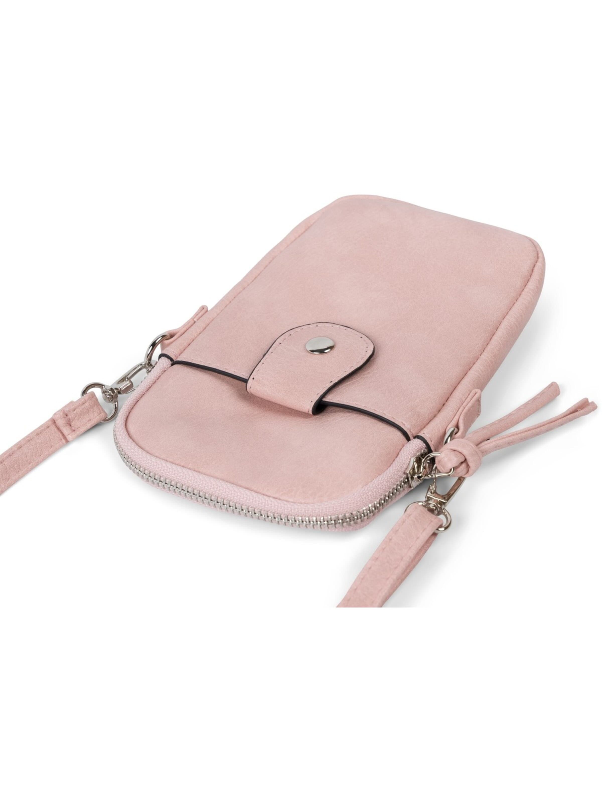 styleBREAKER Umhängetasche 'Mini Umhängetasche Uni'‌‌‌‌‌‌‌ in Pink