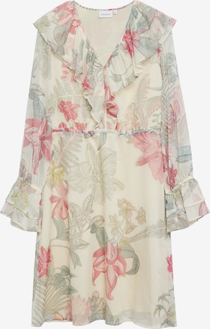 COMMA Mekko värissä beige: etupuoli