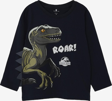 NAME IT Shirt 'Nol Jurassic' in Blau: predná strana