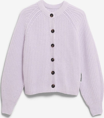 Cardigan 'SELMAA' ARMEDANGELS en violet : devant
