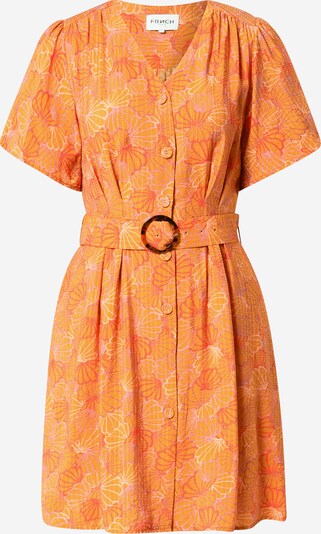 FRNCH PARIS Kleid 'ORIA' in lila / helllila / lachs / hellorange / weiß, Produktansicht