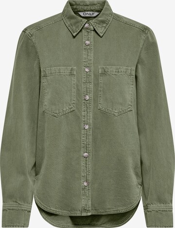 ONLY Blouse in Groen: voorkant