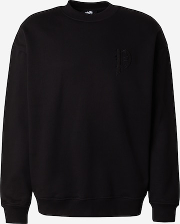 juoda Pacemaker Megztinis be užsegimo 'Len': priekis