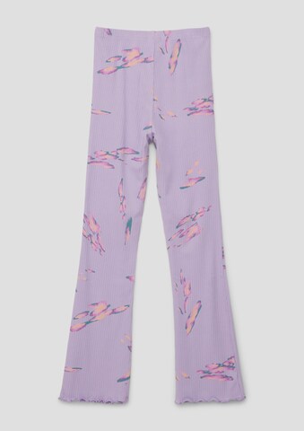 s.Oliver Flared Leggings in Purple