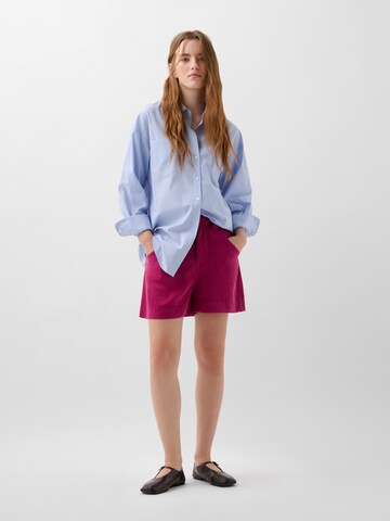 Slimfit Pantaloni di Scalpers in rosa: frontale