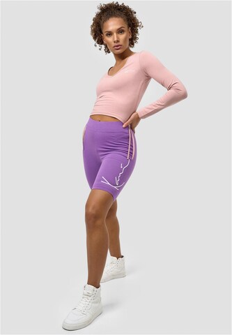 Skinny Leggings Karl Kani en violet