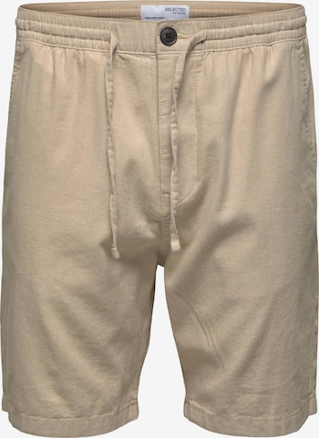 SELECTED HOMME Shorts 'Newton' in Braun: predná strana