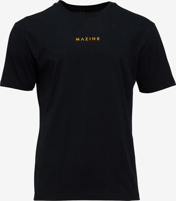 mazine Shirt ' Logo T ' in Black: front