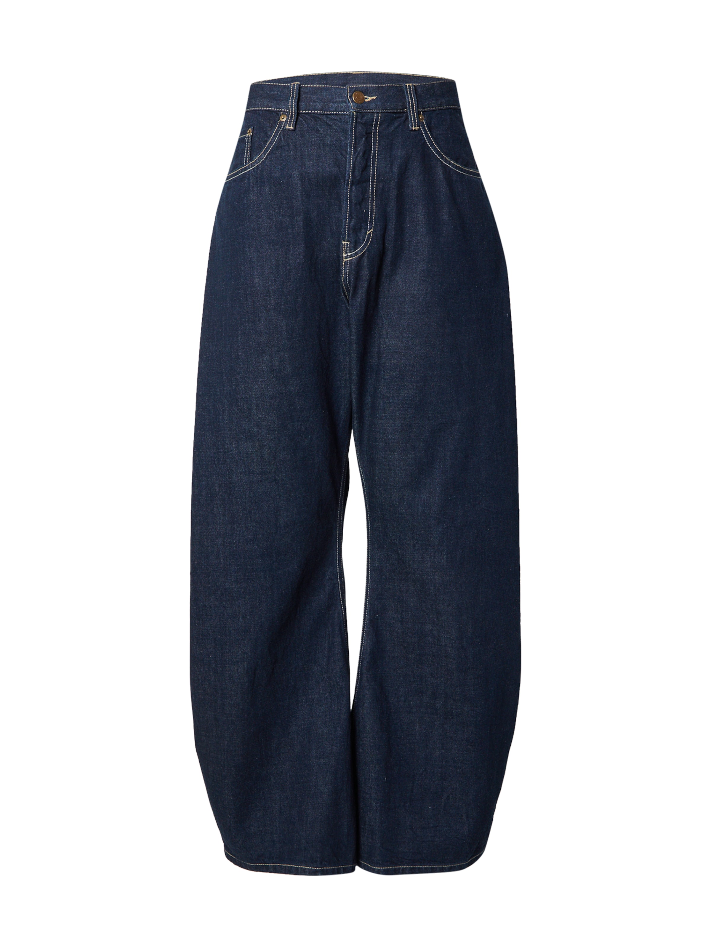 WEEKDAY Baggy Jeans 'Solera' i blå: framsida