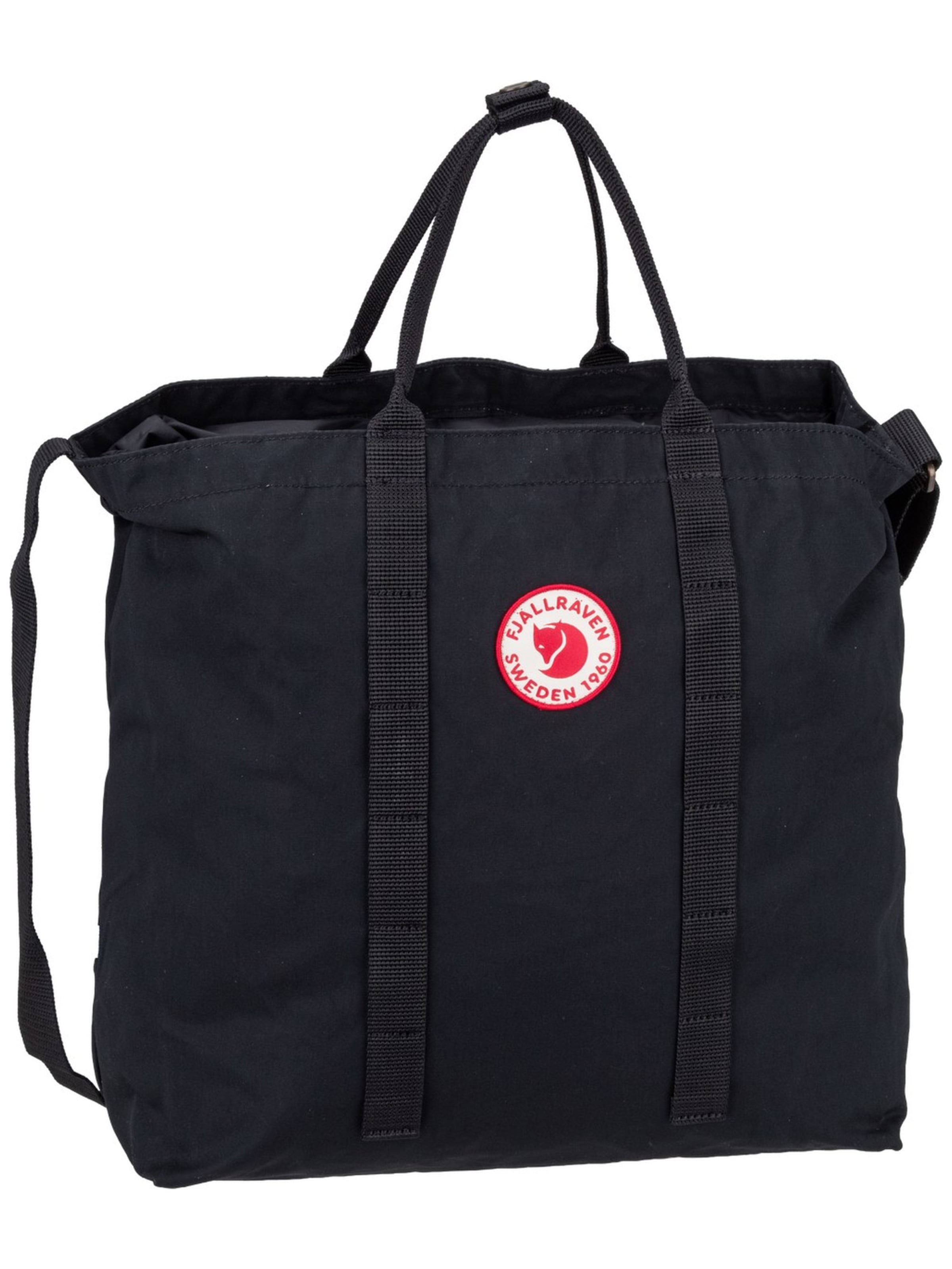 Fjällräven Handtasche in Schwarz: Vorderseite