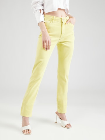 Slimfit Jeans 'Iconic' di ESPRIT in giallo: frontale