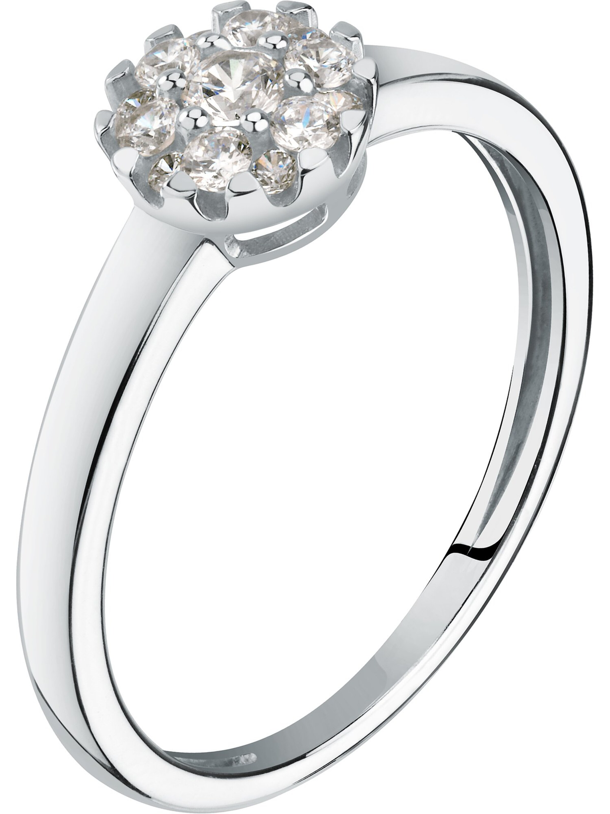 CHRIST Ring in White: front