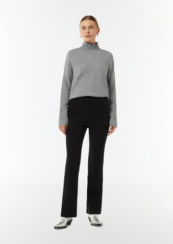 comma casual identity Slimfit Hose in Schwarz: Vorderseite
