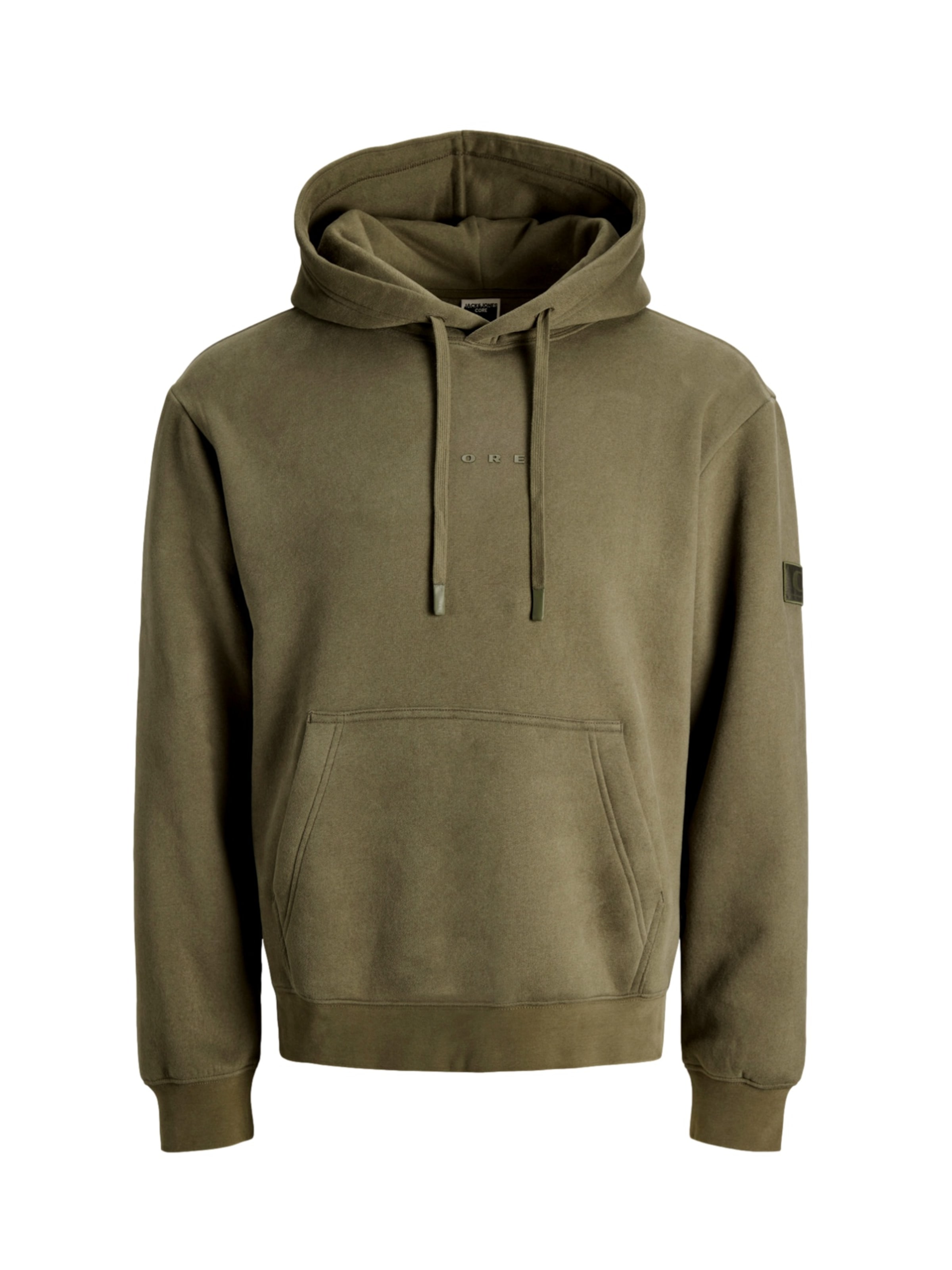 JACK & JONES Sweatshirt 'Point' in oliv, Produktansicht
