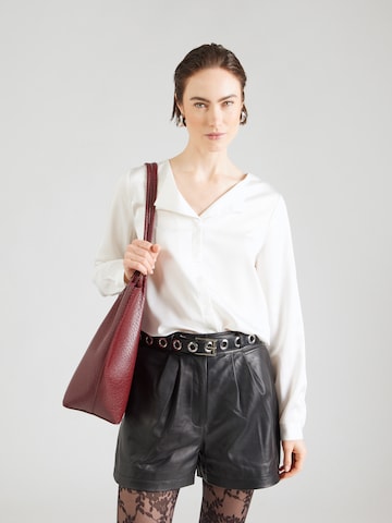 VILA Blouse 'VIELLETTE' in Wit: voorkant