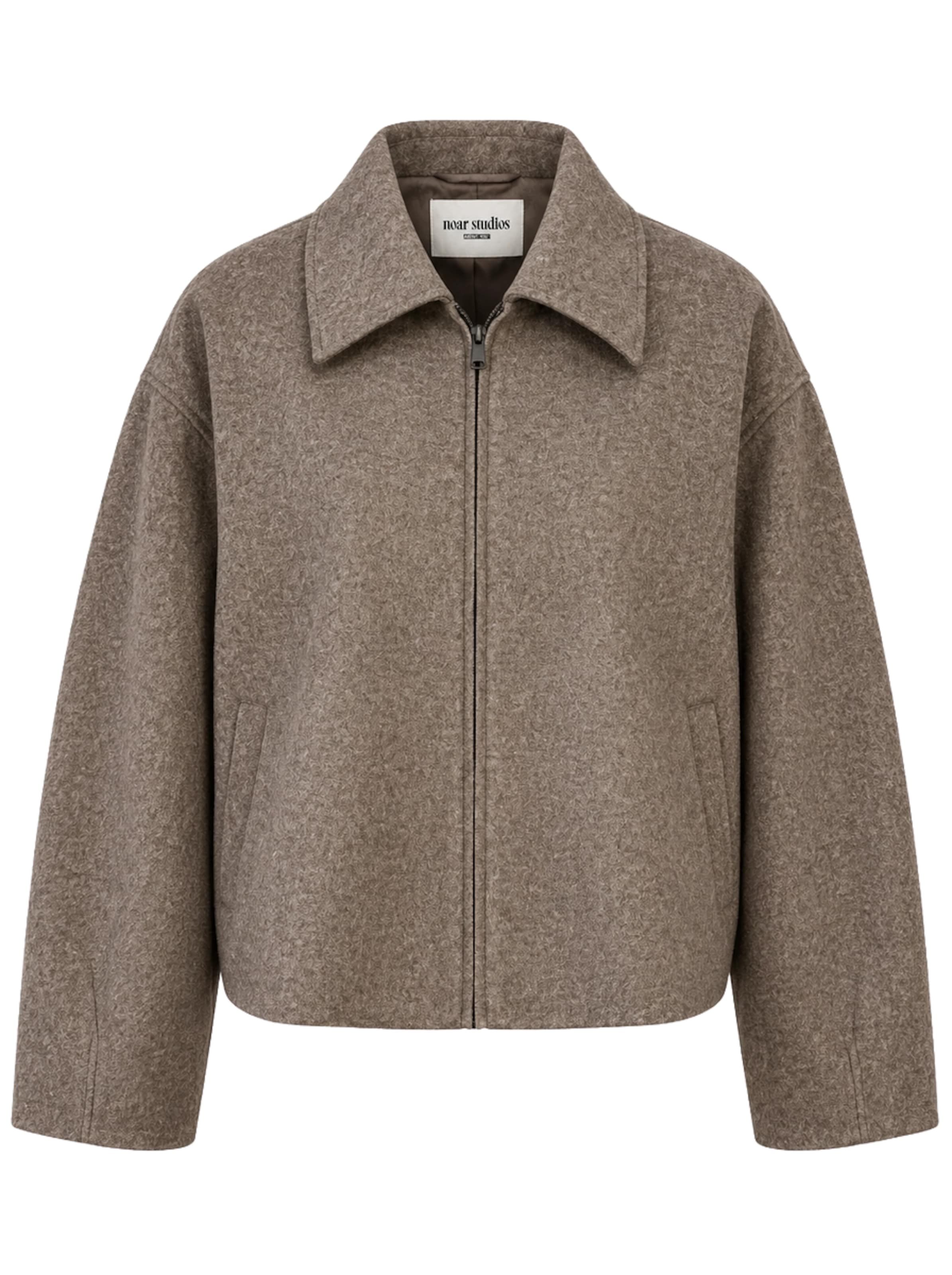 noar studios Jacke in Beige: Vorderseite