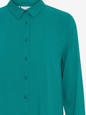 ICHI Блуза 'Main' в зелено
