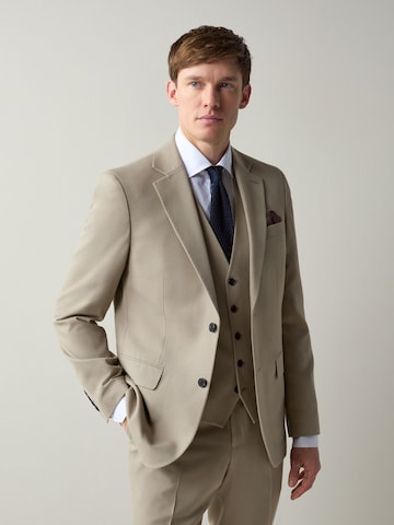 Next Slim Fit Sakko in Grau: Vorderseite