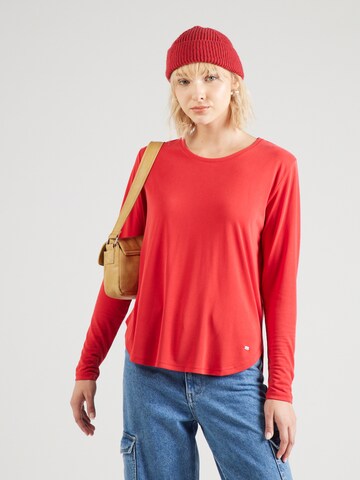 Key Largo Shirt 'TINA NEW' in Rood: voorkant