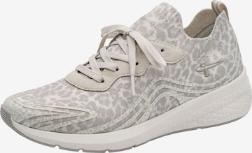 Baskets basses Tamaris en gris : devant