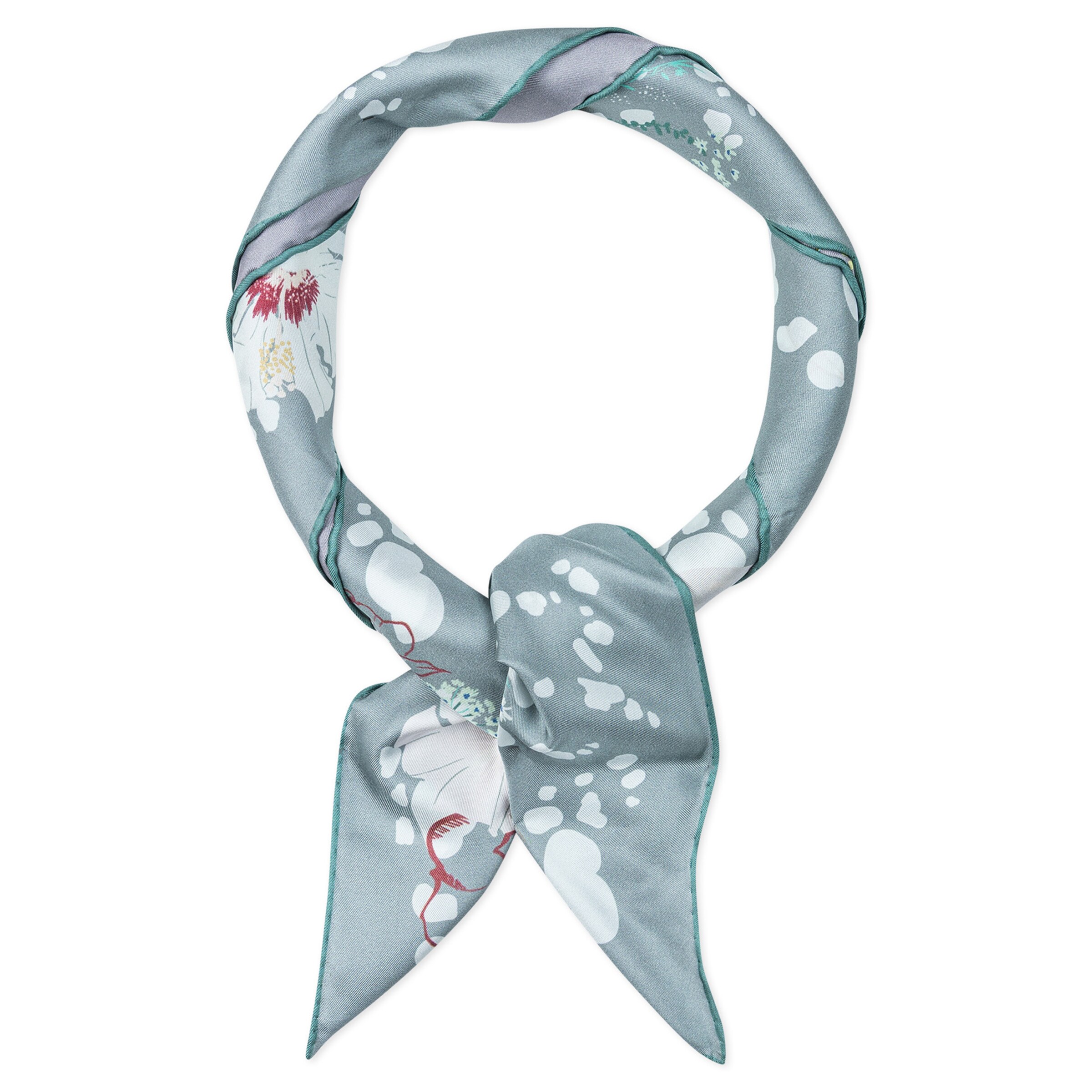 Roeckl Wrap 'SOFT FLOWERS' in Blue