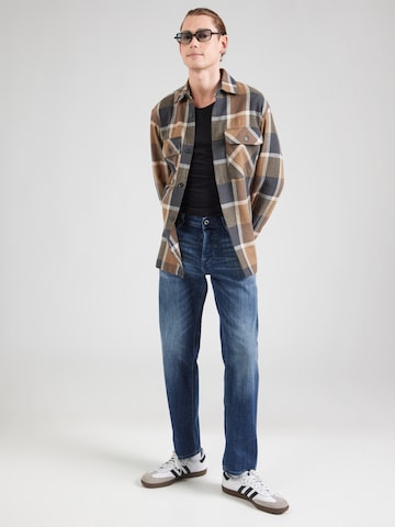 mėlyna JACK & JONES Standartinis Džinsai 'JJIMIKE JJCADE'
