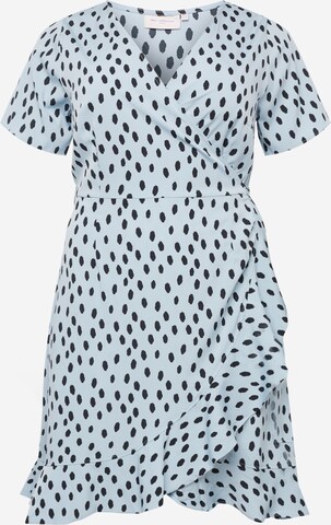 Robe 'LIVIA' ONLY Carmakoma en bleu : devant