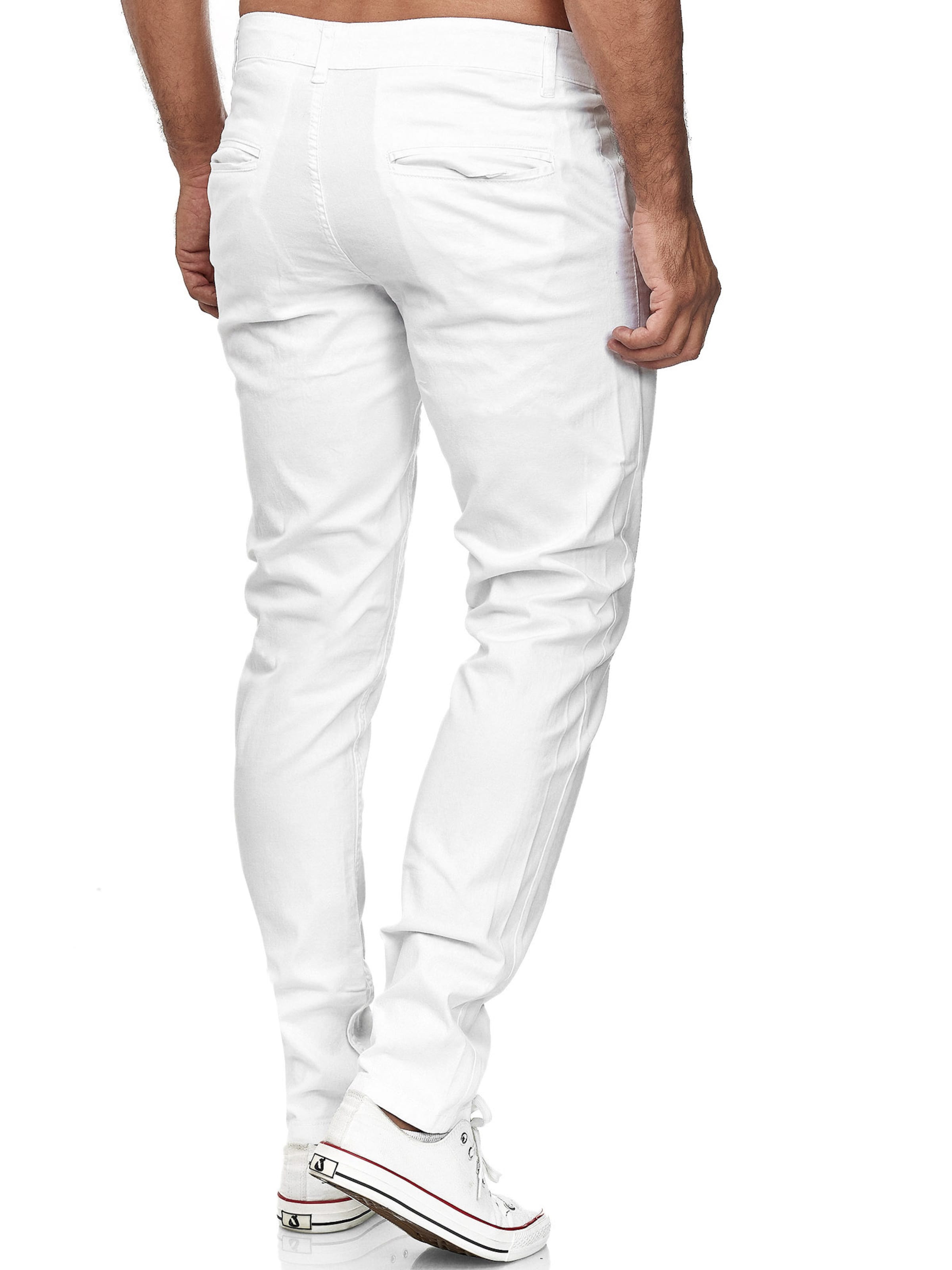 Slimfit Pantaloni chino '19530' di Tazzio in bianco