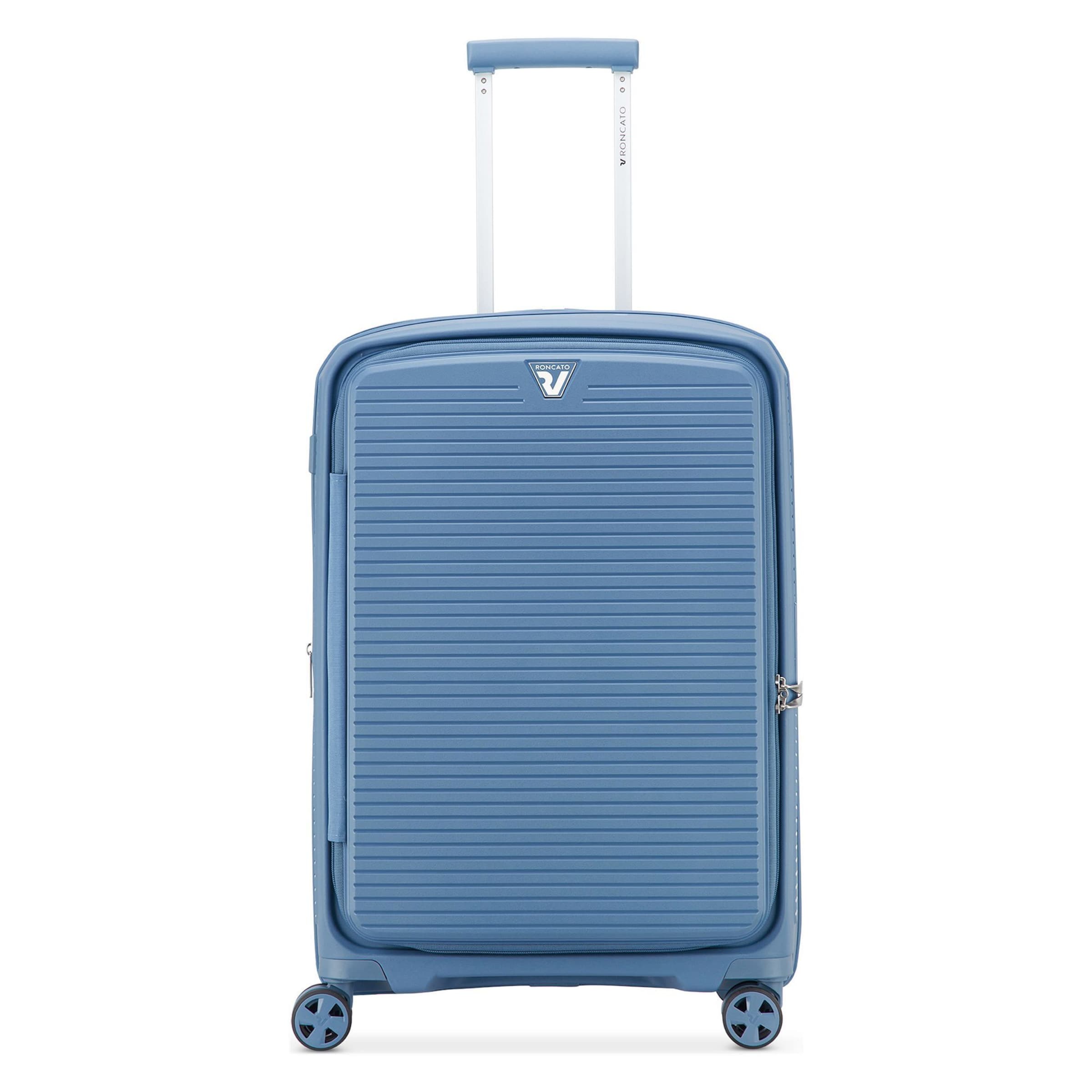 Roncato Trolley 'Arcade DLX' in Blau: Vorderseite