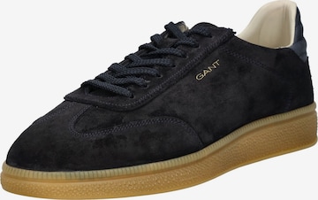 Baskets basses GANT en bleu : devant