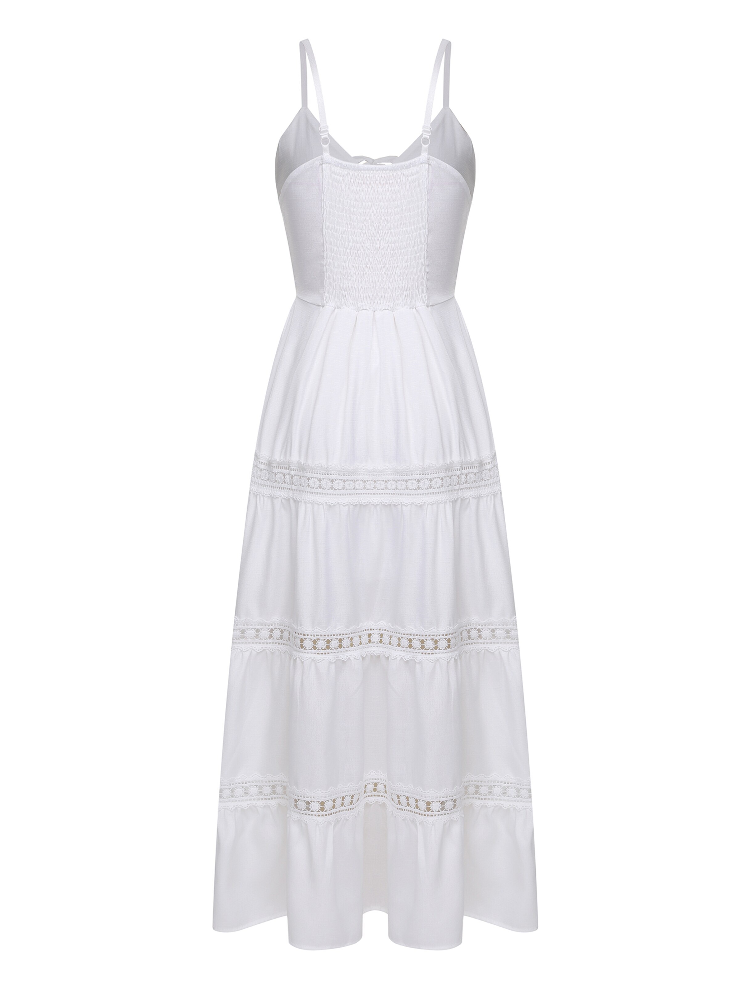 LapaPlus Zomerjurk 'Women Dress' in Wit