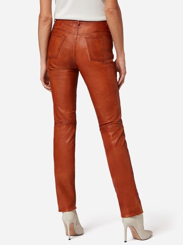 RICANO - Slimfit Pantalón '9809' en marrón
