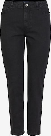 PIECES Regular Jeans 'Kesia' in Black: front