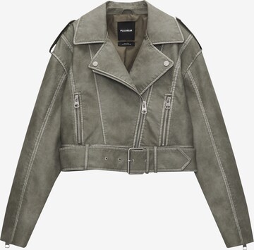 Pull&Bear Jacke in Grün: predná strana