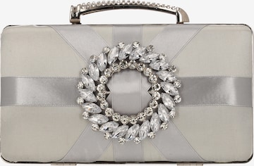 usha BLACK LABEL - Bolso de noche en plata: frente